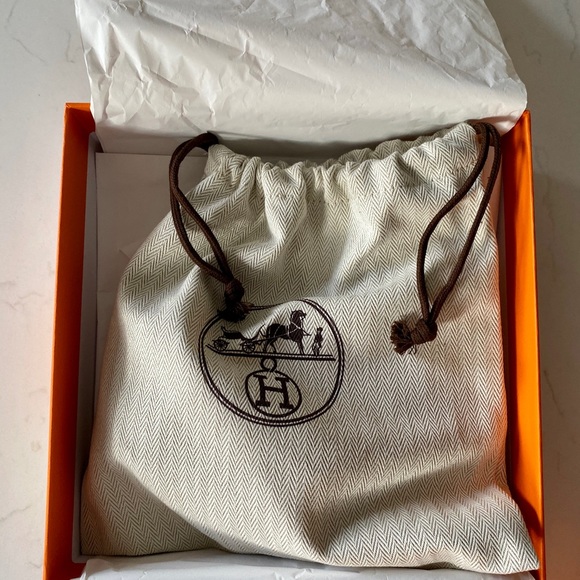 BNIB Hermès open-toe Rock booties - size 38.5 - Picture 6 of 14